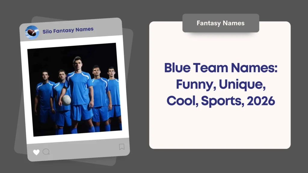 Blue Team Names