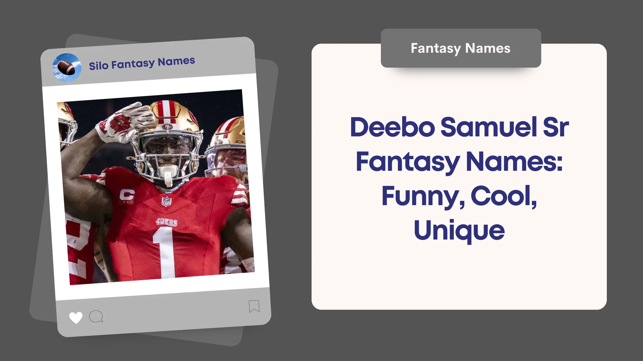 Deebo Samuel Sr Fantasy Names