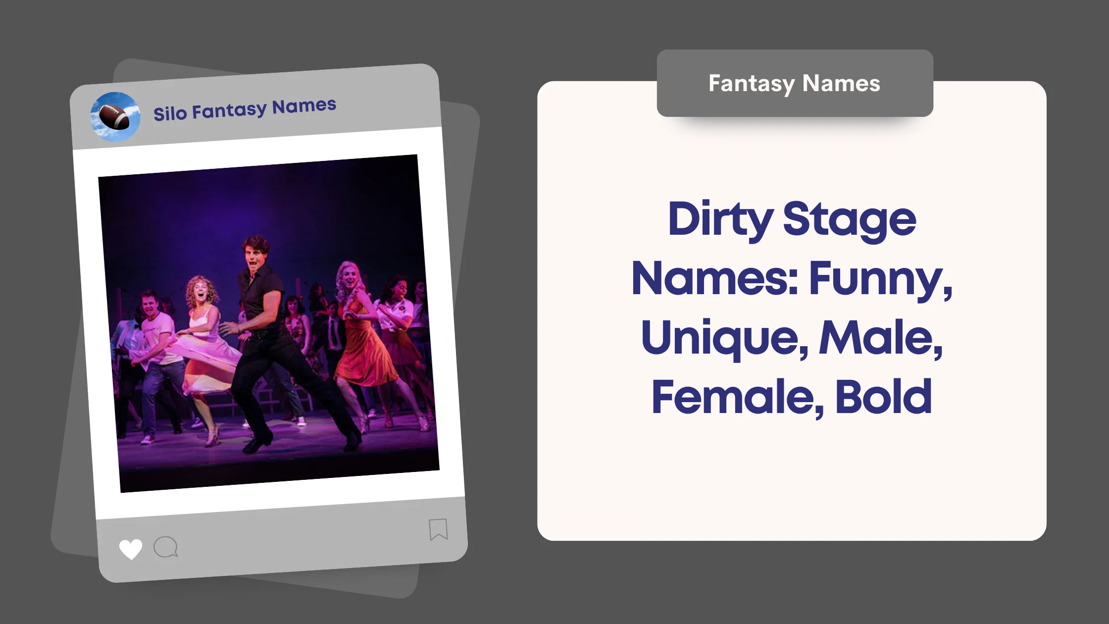 Dirty Stage Names