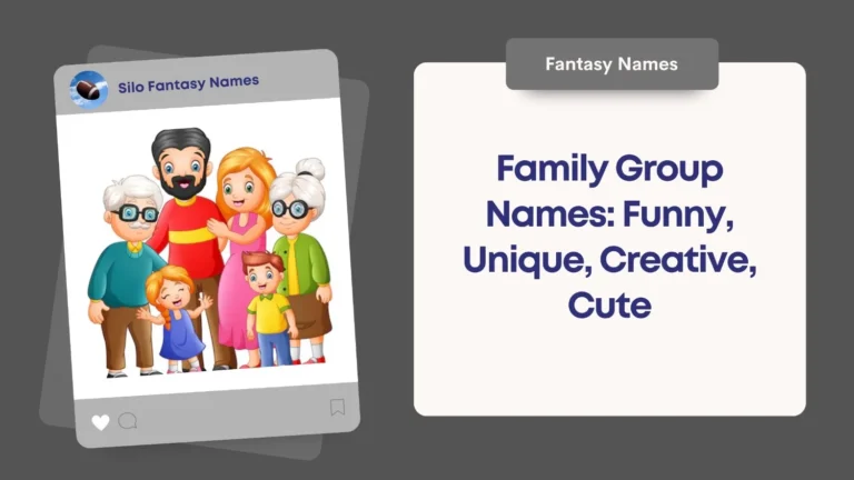 Family Group Names
