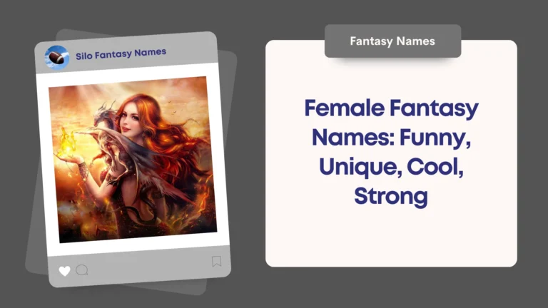 Female Fantasy Names