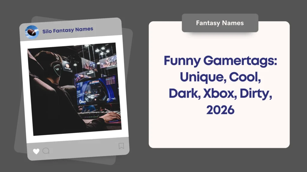 Funny Gamertags