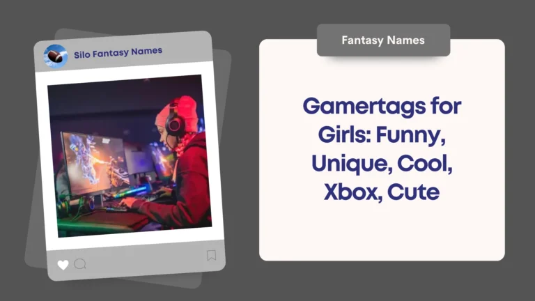 Gamertags for Girls