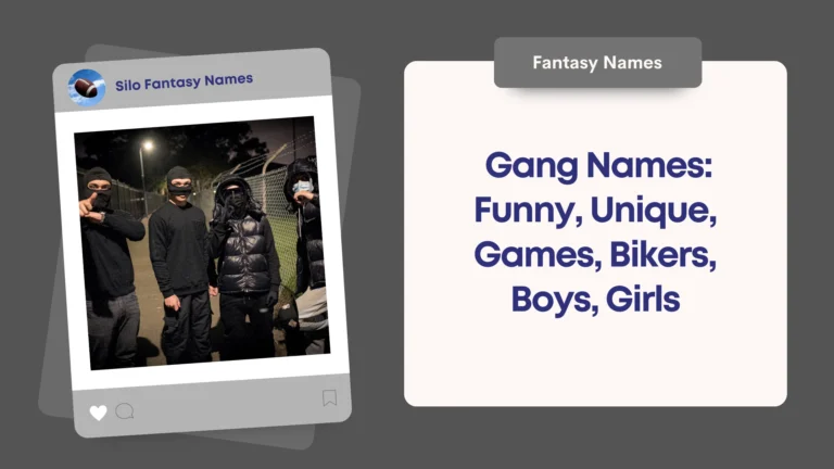 Gang Names