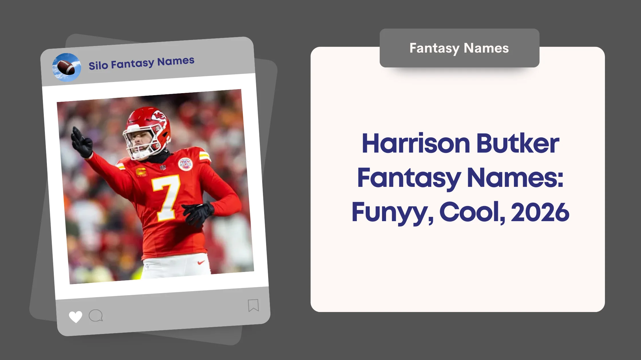 Harrison Butker Fantasy Names