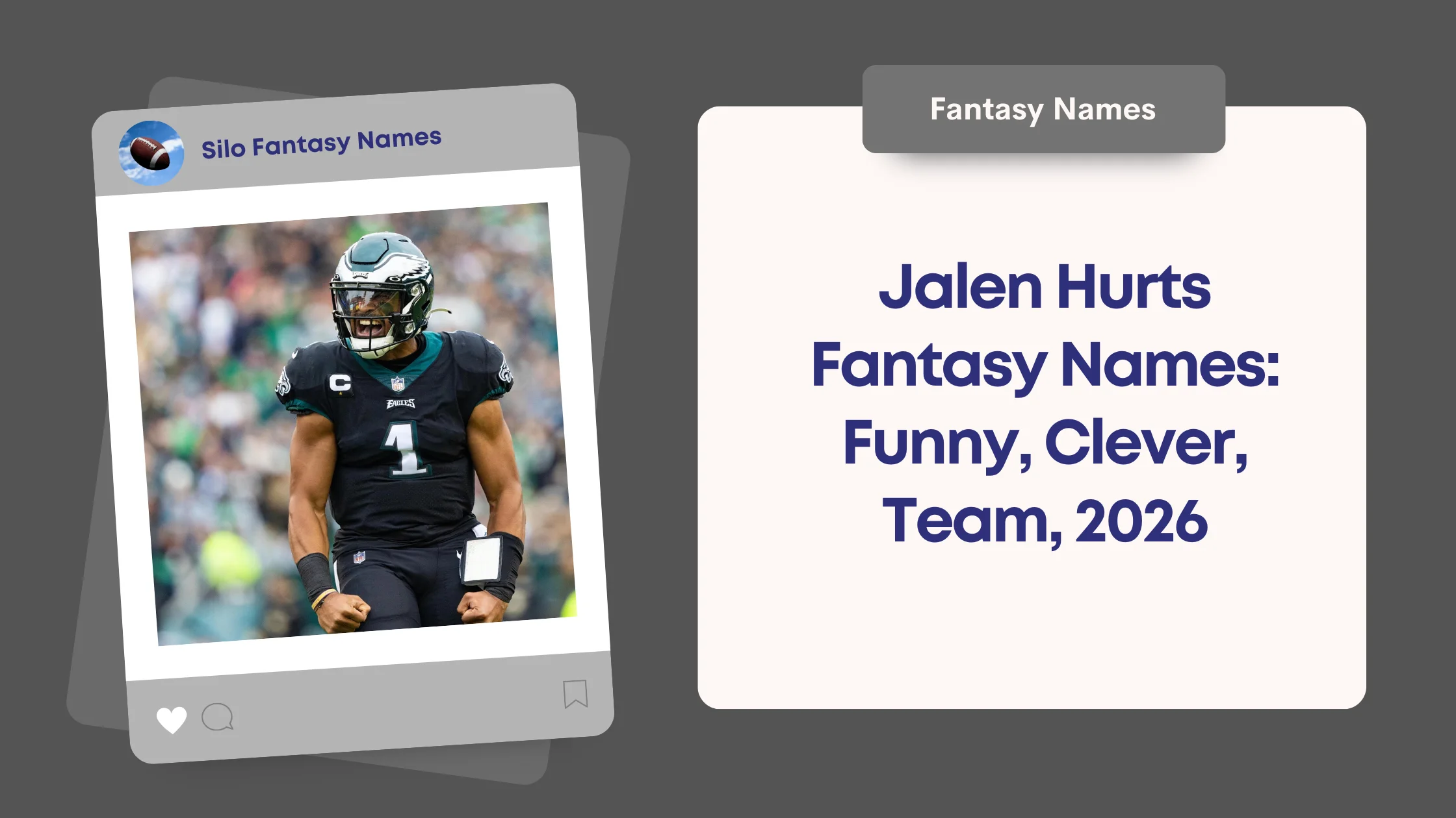 Jalen Hurts Fantasy Names
