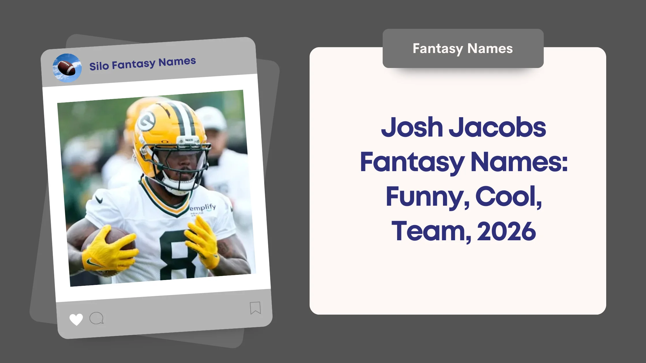 Josh Jacobs Fantasy Names