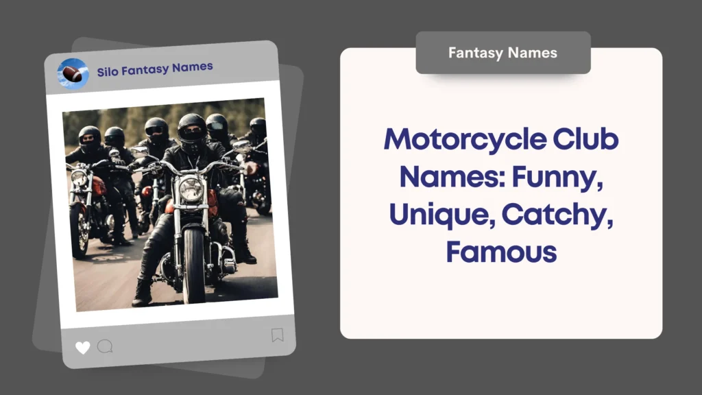 Motorcycle Club Names