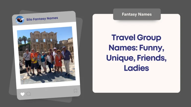 Travel Group Names