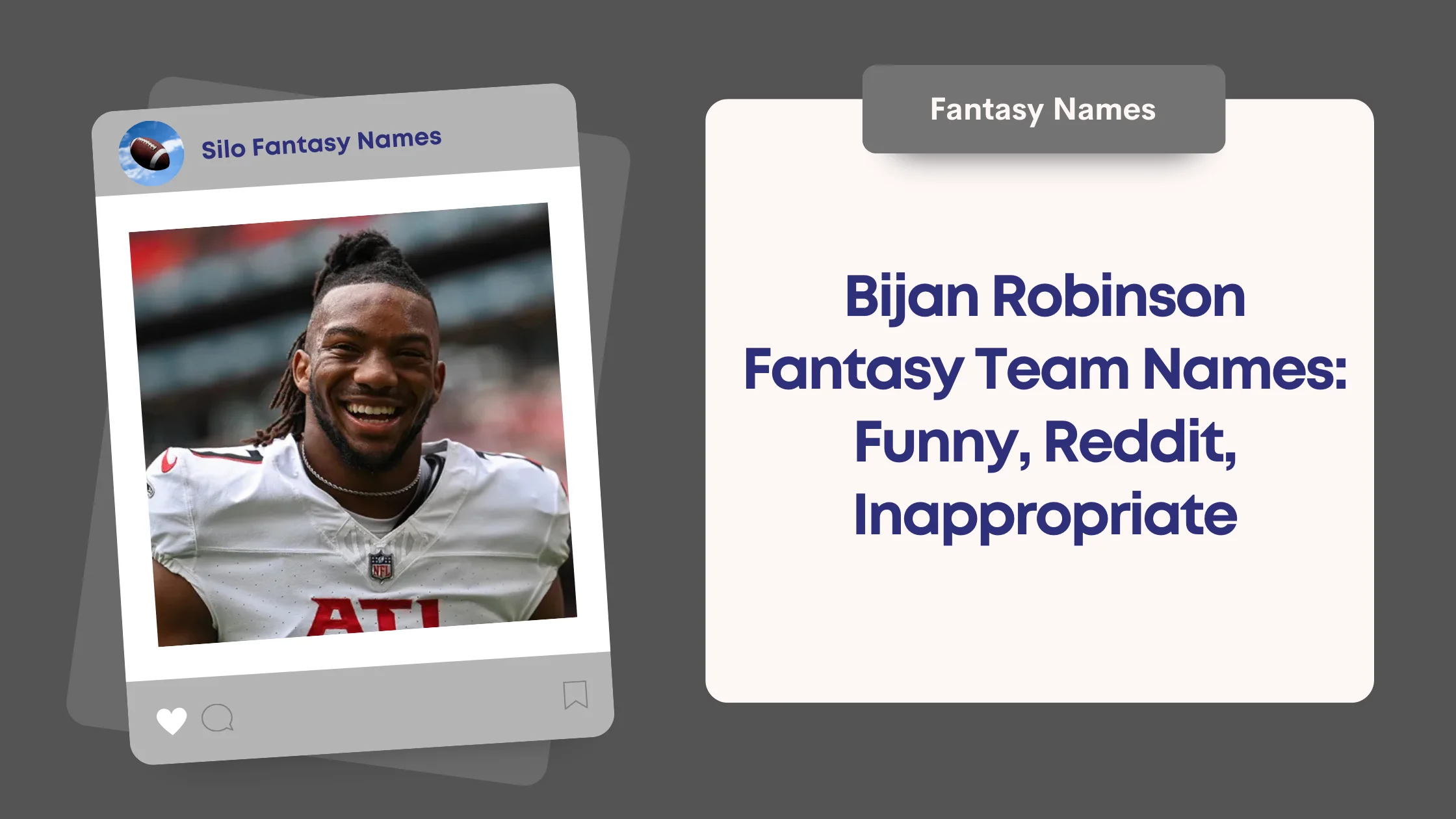 Bijan Robinson Fantasy Team Names