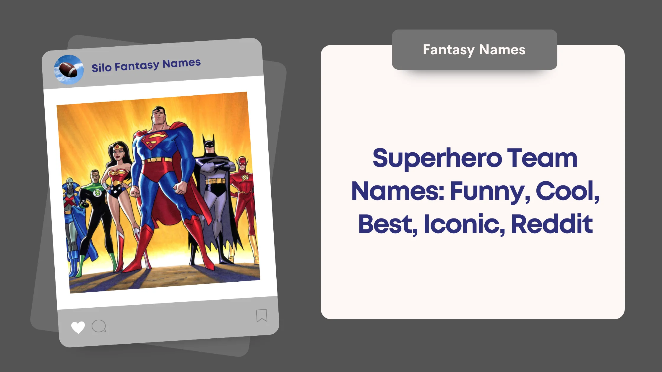 Superhero Team Names