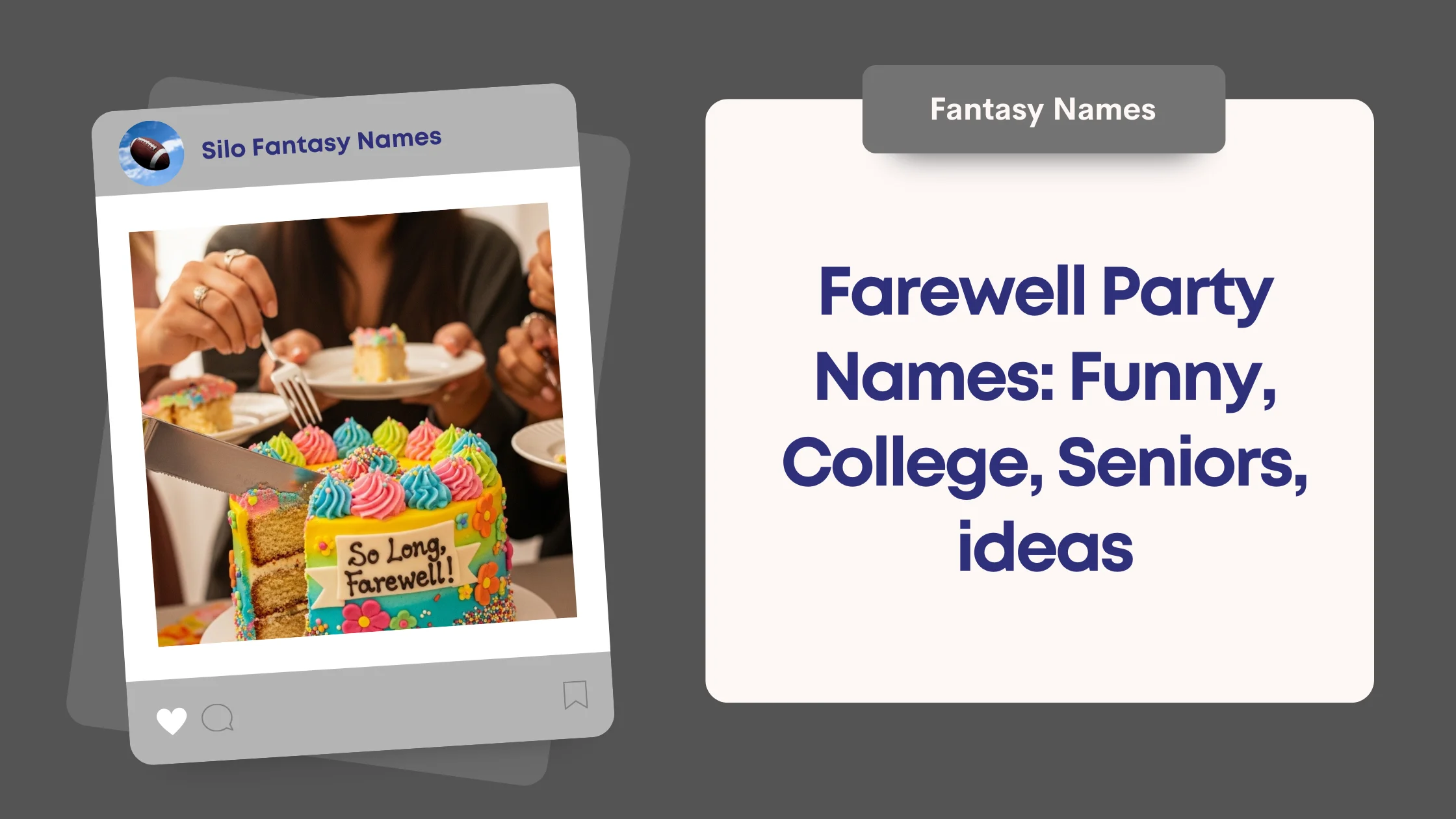 Farewell Party Names