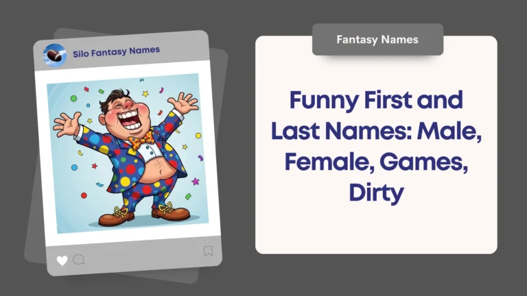 Funny First and Last Names