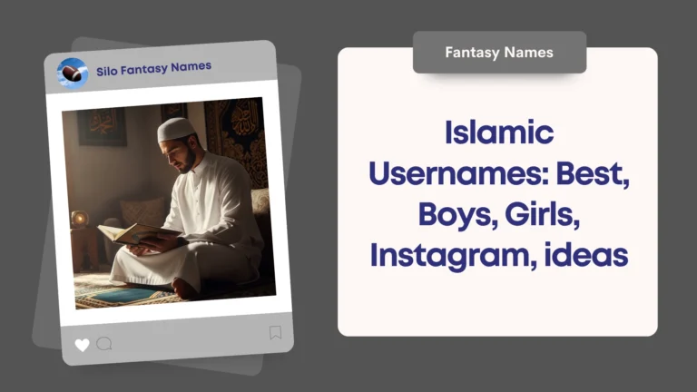 Islamic Usernames