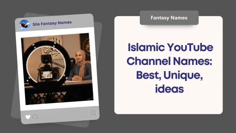 Islamic YouTube Channel Names