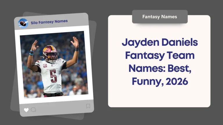 Jayden Daniels Fantasy Team Names
