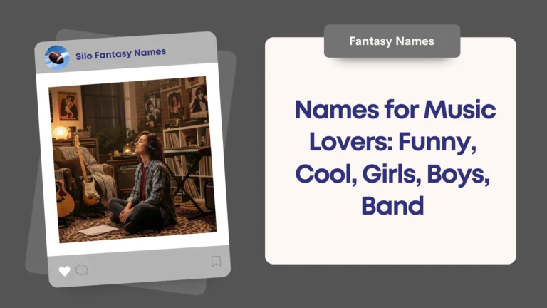 Names for Music Lovers