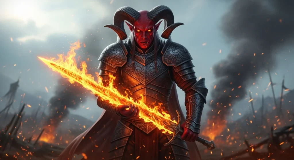 One Word Evil Names for Tiefling