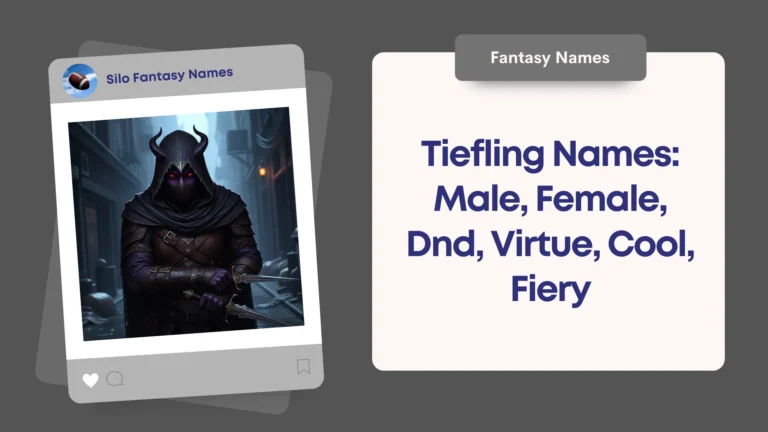 Tiefling Names