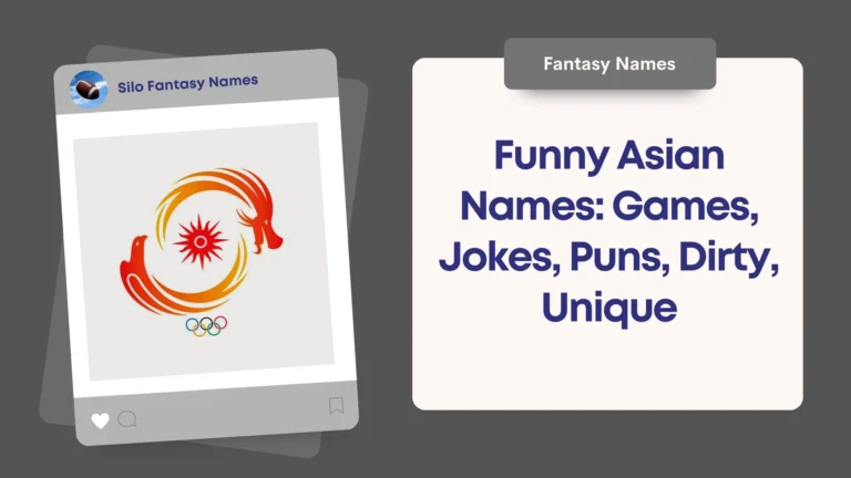 Funny Asian Names