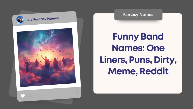 Funny Band Names