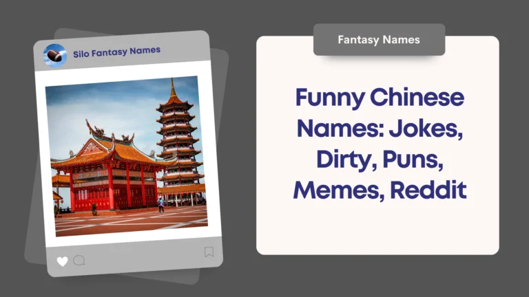 Funny Chinese Names