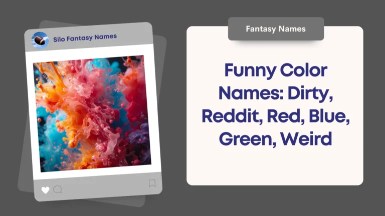 Funny Color Names