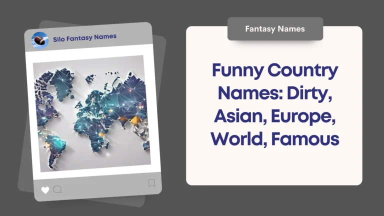 Funny Country Names