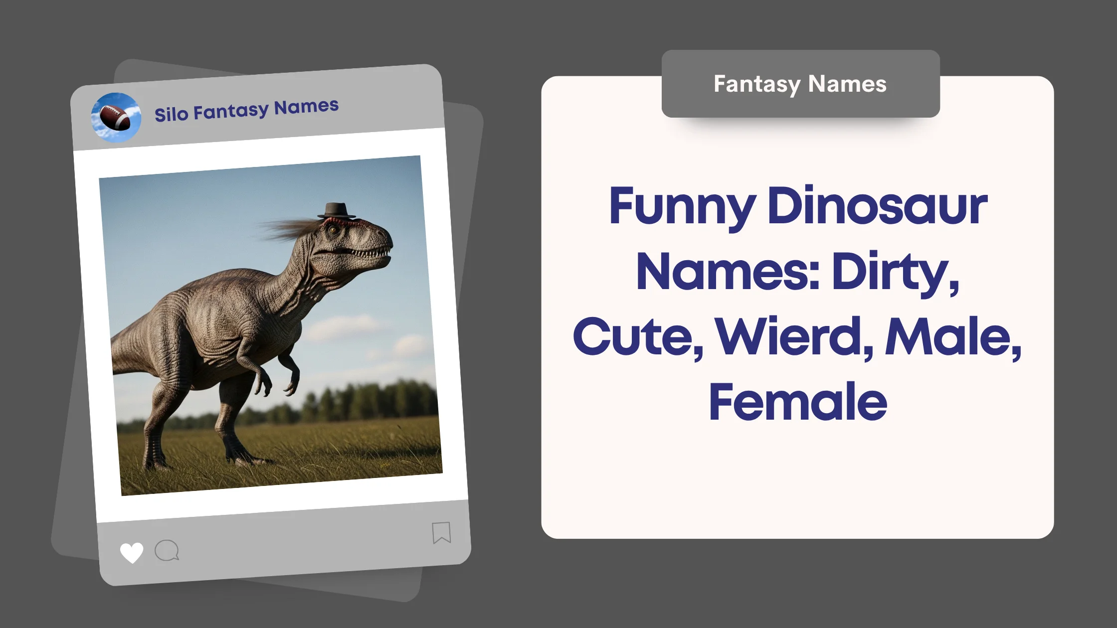 Funny Dinosaur Names