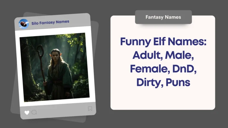 Funny Elf Names