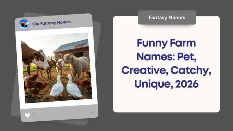 Funny Farm Names