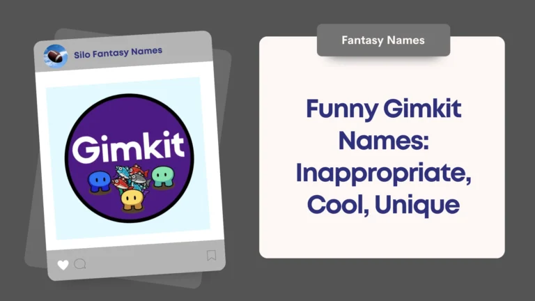 Funny Gimkit Names
