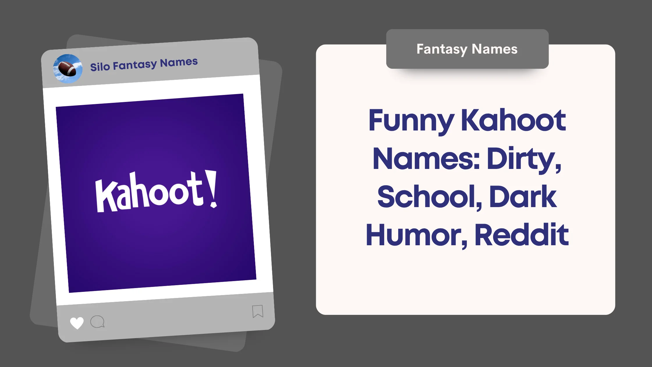 Funny Kahoot Names