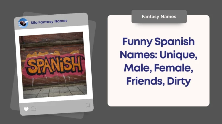 Funny Spanish Names