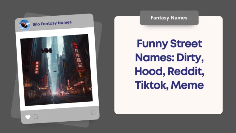Funny Street Names